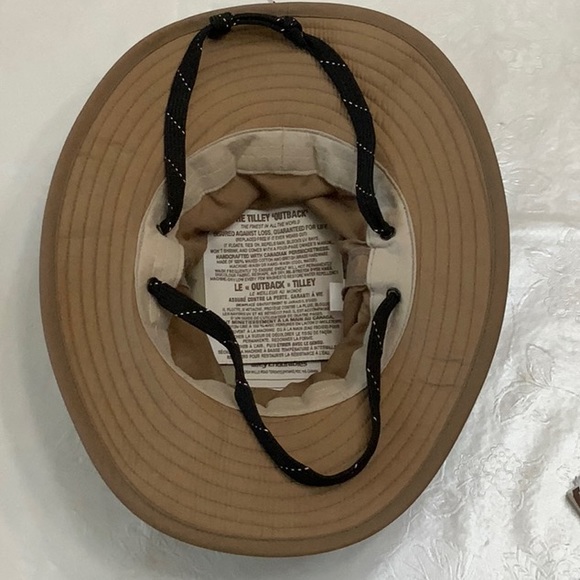 Tilley LWC55 LIGHTWEIGHT WAX COTTON hat - Tan - Picture 7 of 16